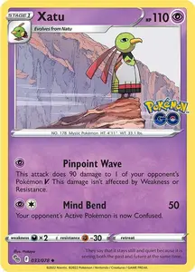 Xatu (033/078) [Pokémon GO] - Lightly Played