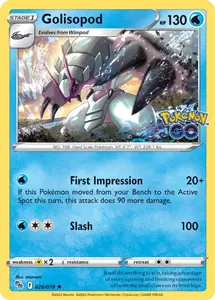 Golisopod (026/078) [Pokémon GO] - Near Mint Holofoil