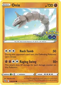 Onix (036/078) [Pokémon GO] - Near Mint