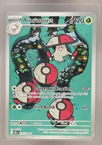 2025 Pokemon Black Bolt Amoonguss #096/086 Illustration Rare - NM-MT