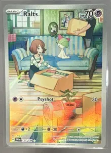 2023 Pokemon Scarlet & Violet Ralts #211/198 Illustration Rare