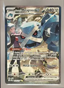 2026 Pokemon Ascended Heroes Steven's Metagross ex #289/217 SIR - NM-MT
