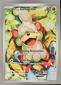 2024 Pokemon Twilight Masquerade Hisuian Growlithe #181/167 - NM-MT