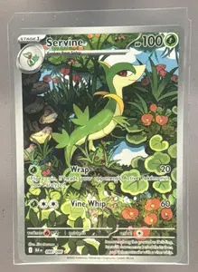 2025 Pokemon Black Bolt Servine #088/086 Illustration Rare