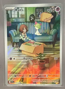 2023 Pokemon Scarlet & Violet Ralts #211/198 Illustration Rare
