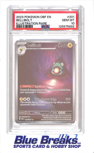 2023 Pokemon - Bellibolt - Illustration Rare - PSA 10 - 201/197