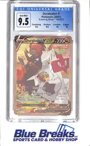 2021 Pokemon - Duraludon V - Evolving Skies - CGC 9.5 - 198/203