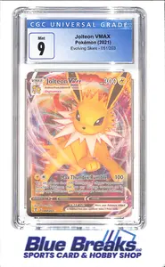 2021 Pokemon - Jolteon VMAX - Evolving Skies - CGC 9 - 051/203