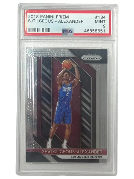2018 Panini Prizm Shai Gilgeuos-Alexander RC #184 PSA 9