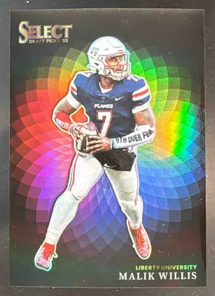2022 Panini Select Draft Picks Malik Willis Color Wheel #CW-MW RC - NM-MT