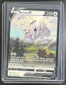 Pokemon Sword & Shield Black Star Promos Arceus V #SWSH204 2022 - NM-MT