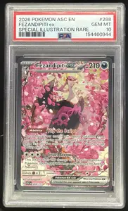 2026 Pokemon Ascended Heroes Fezandipiti ex #288/217 SIR PSA 10