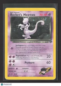 Pokemon 2000 Gym Challenge Rocket's Mewtwo #14/132