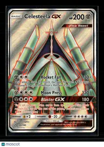 Pokemon 2018 Ultra Prism Celesteela GX FA #144/156