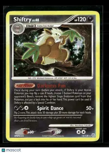 Pokemon 2007 Diamond & Pearl Shiftry Holofoil #14/130