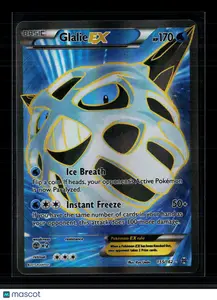Pokemon 2015 BREAKthrough Glalie EX FA #155/162