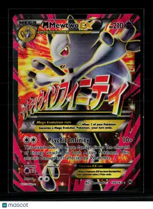 2016 Pokemon XY Evolutions Gold Rare Mewtwo EX #103 PSA 9 MINT on