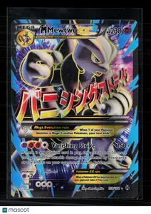 Pokemon 2015 BREAKthrough M Mewtwo EX SR FA #159/162
