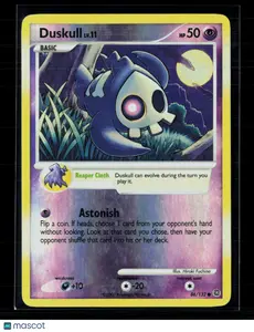Pokemon 2007 Secret Wonders Duskull #86/132