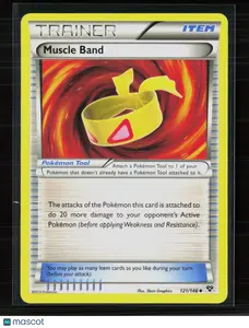 Pokemon 2014 XY Muscle Band #121/146