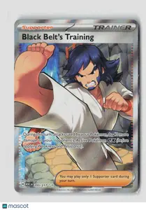 Pokemon 2026 Mega Evolution Ascended Heroes Black Belt's Training UR FA #255/217