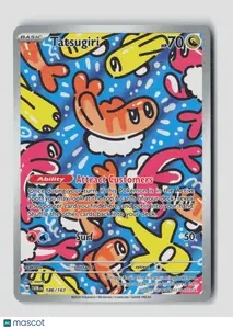 Pokemon 2024 Twilight Masquerade Tatsugiri #186/167