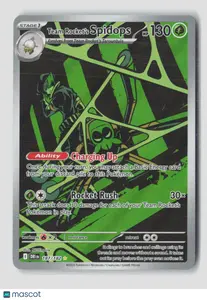 2025 Pokemon SV Destined Rivals Full Art Team Rocket's Spidops