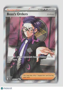 Pokemon 2026 Mega Evolution – Ascended Heroes Boss's Orders SR FA #256/217