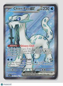 Pokemon 2023 Paldea Evolved Chien-Pao EX SAR #236/193