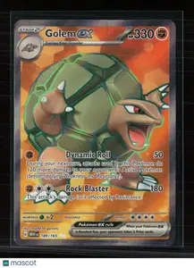 Pokemon 2023 Scarlet & Violet 151 Golem EX UR FA #189/165