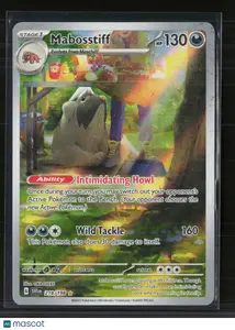 Pokemon 2023 Scarlet & Violet Mabosstiff #218/198
