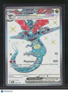 Pokemon 2024 Twilight Masquerade Dragapult EX SAR #200/167