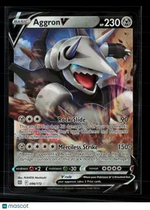 Pokemon 2022 Brilliant Stars Aggron V #96/172