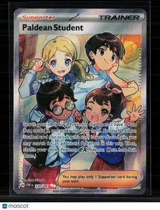 Pokemon 2024 Paldean Fates Paldean Student FA #230/91