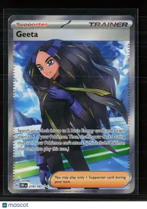 Pokemon 2023 Obsidian Flames Geeta FA #218/197