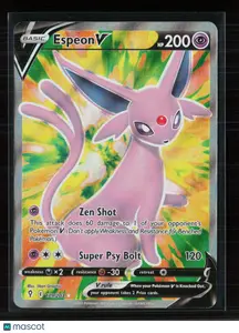 Pokemon 2021 Evolving Skies Espeon V FA #179/203