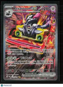Pokemon 2023 Obsidian Flames Revavroom EX SAR #224/197