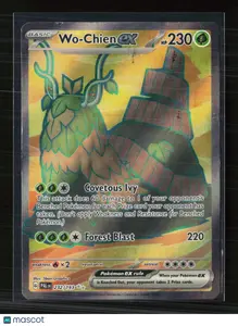 Pokemon 2023 Paldea Evolved Wo-Chien EX SAR #232/193
