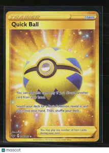 Pokemon 2020 Sword & Shield Quick Ball SR UR #216/202