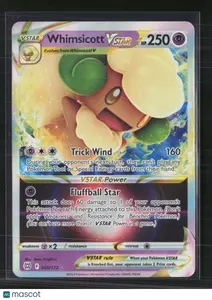 Pokemon 2022 Brilliant Stars Whimsicott VSTAR RR #65/172