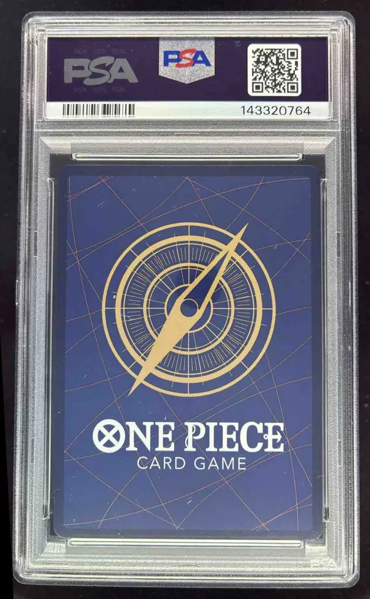 2025 One Piece OP13 EN 3rd Anniversary Gold #004 Shanks PSA 10 on