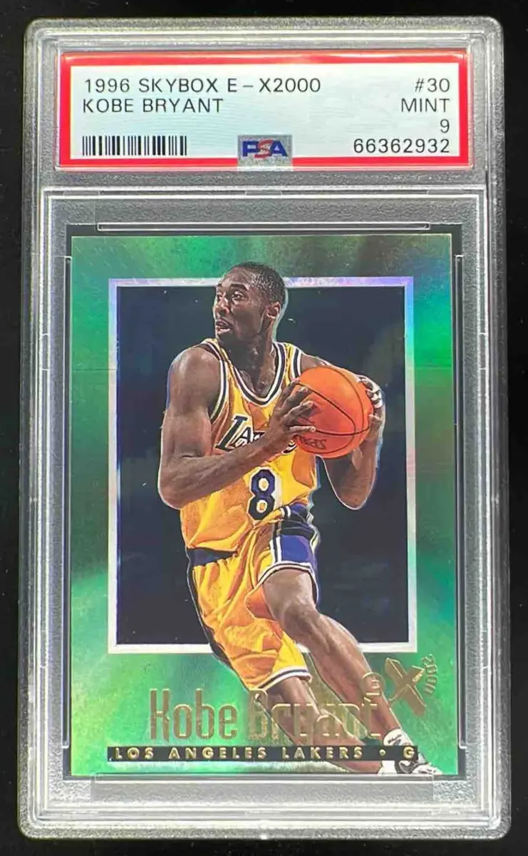 1996 Skybox EX-2000 #30 Kobe Bryant RC PSA 9 on Fanatics Collect