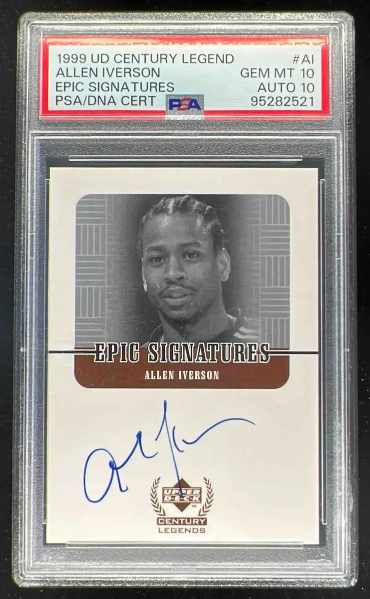 1998-99 Upper Deck Century Legends Epic Signatures #AI Allen