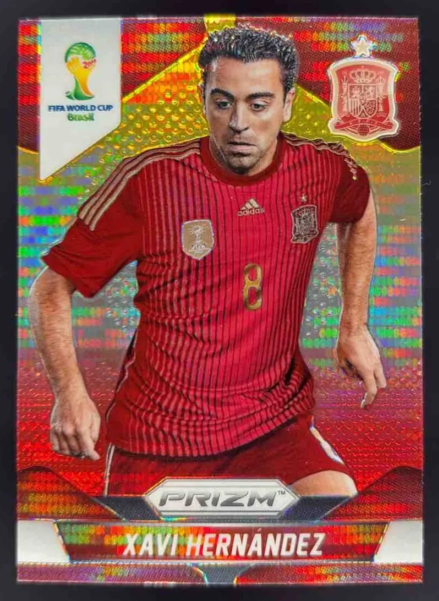 2014 Panini Prizm FIFA World Cup Brazil Yellow Red Pulsar #180