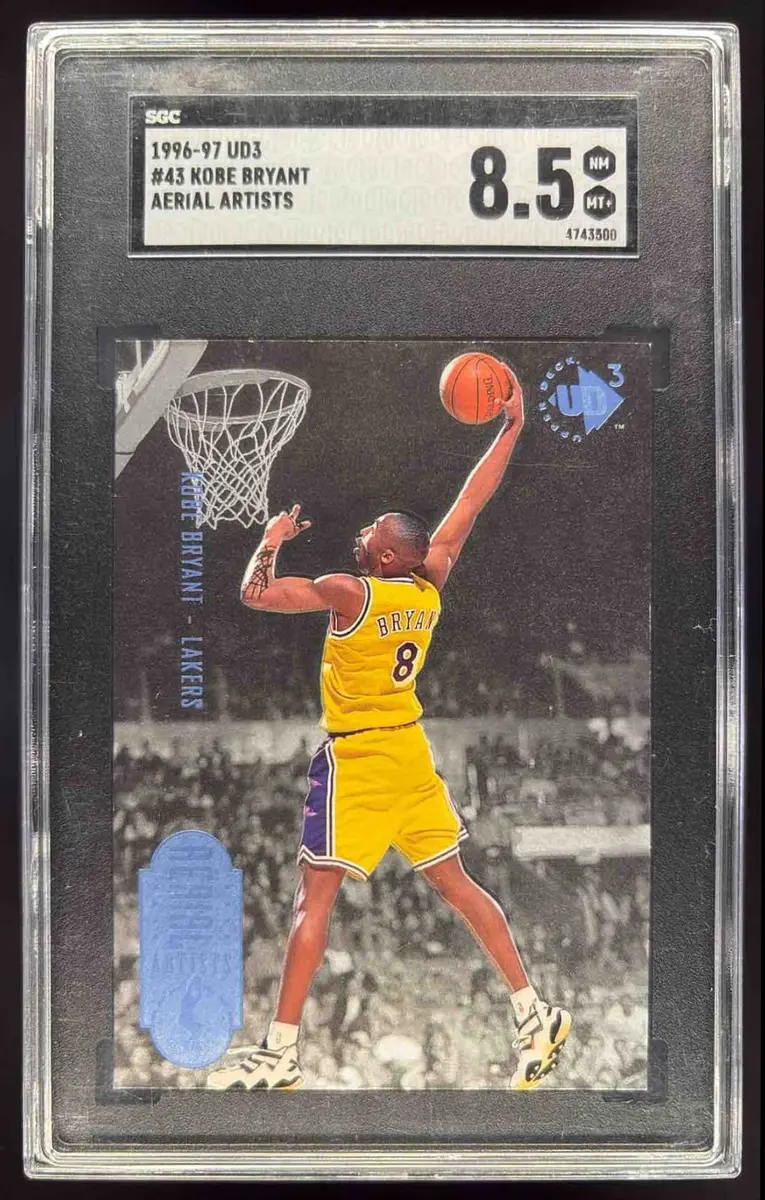 1996-97 Upper Deck UD3 #43 Kobe Bryant RC SGC 8.5 on Fanatics Collect