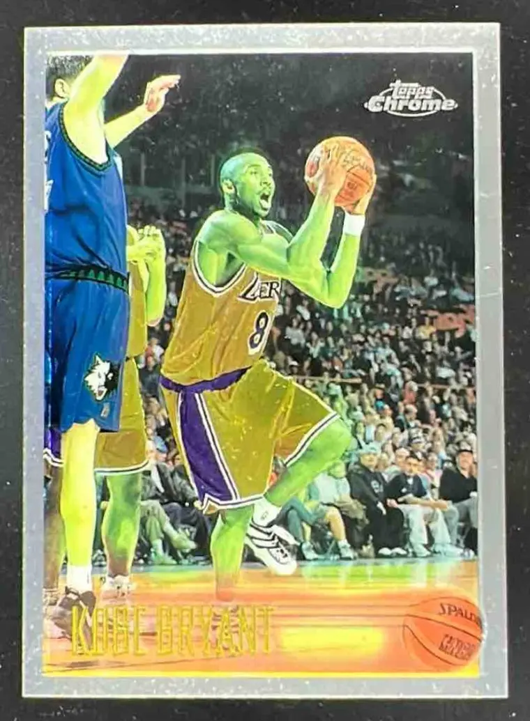1996-97 Topps Chrome #138 Kobe Bryant RC on Fanatics Collect