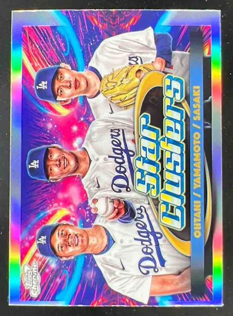 2025 Topps Cosmic Star Clusters Shohei Ohtani Roki Sasaki