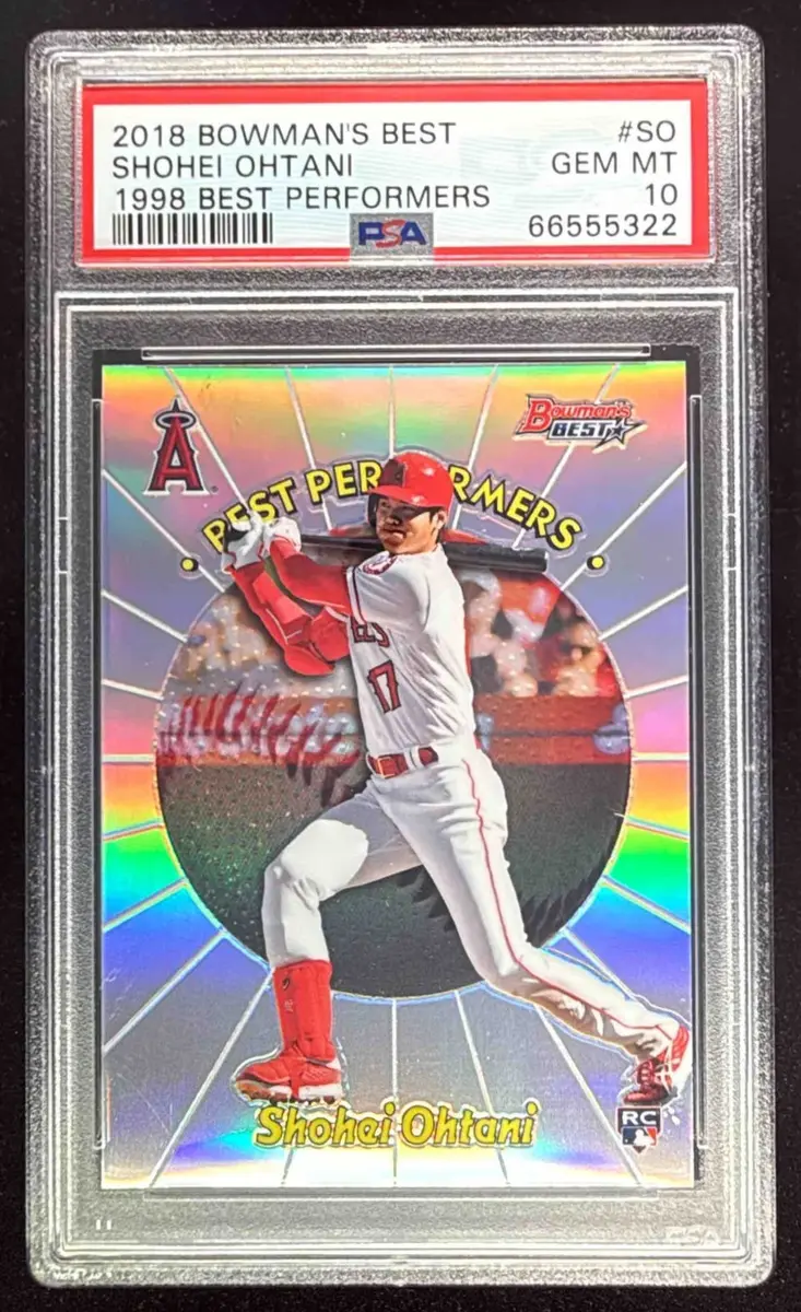 2018 Bowman Bowman's Best 1998 Best Performers #98BP-SO Shohei