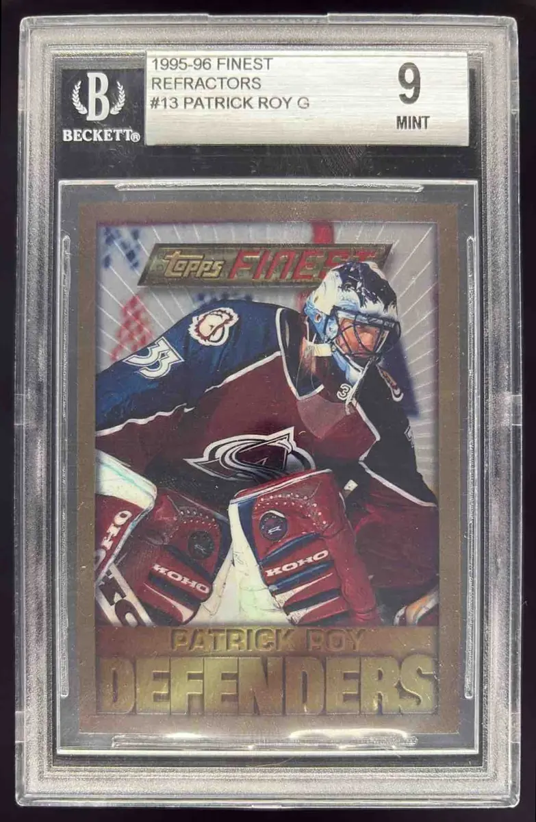 1995 Topps Finest Hockey Refractor Patrick Roy #13