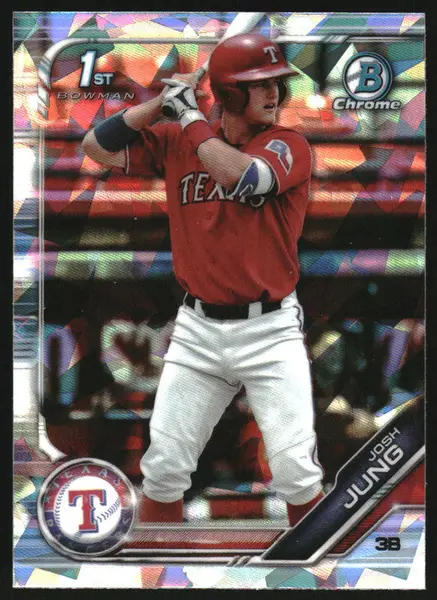 2019 Bowman Draft Sapphire #BDC-7 Josh Jung RC